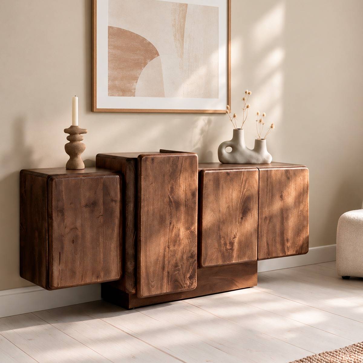Buffet en bois de manguier Lysandre