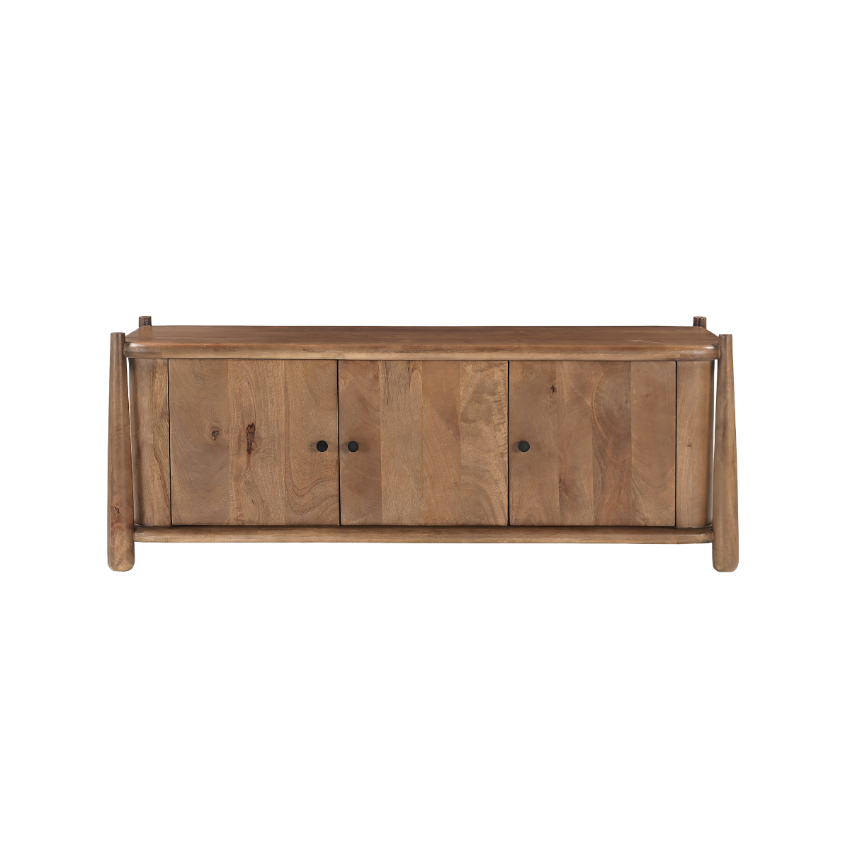 Meuble TV en bois de manguier Isalyne
