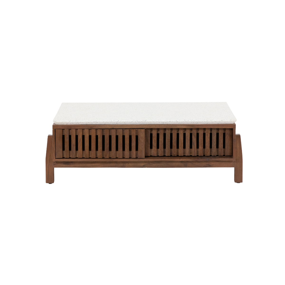 Table basse en bois d'acacia Kaelis