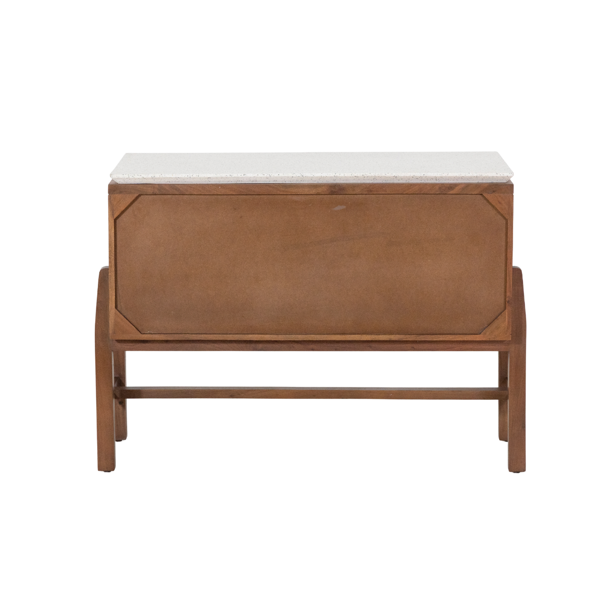 Buffet haut en bois d'acacia Kaelis