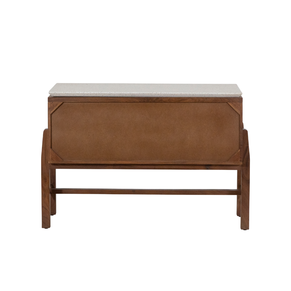 Buffet 2 portes en bois d'acacia Kaelis
