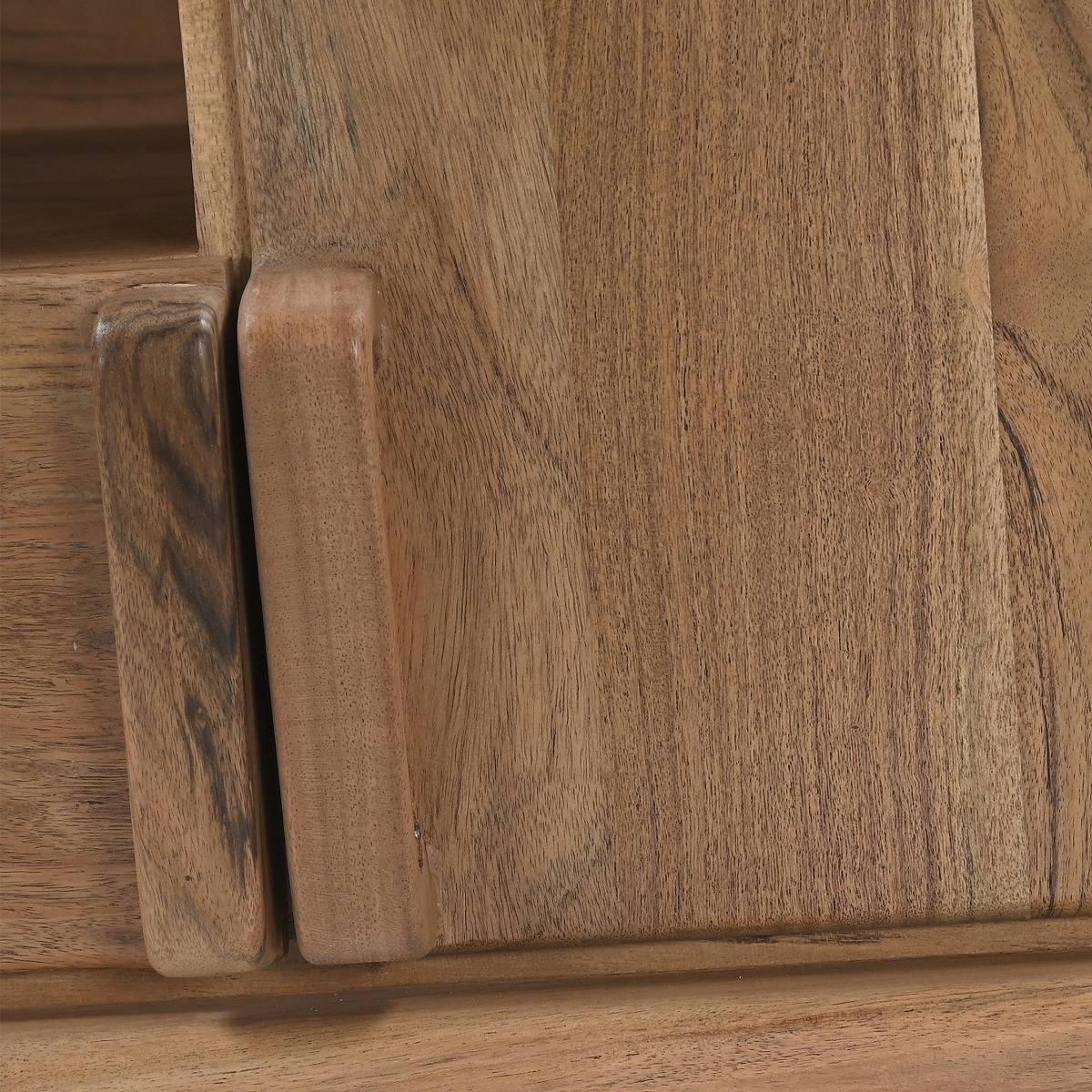 Meuble TV en bois d'acacia Vinnie