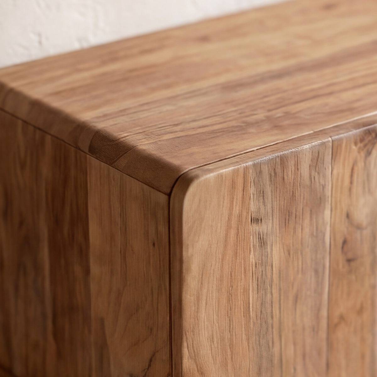 Meuble TV en bois d'acacia Vinnie