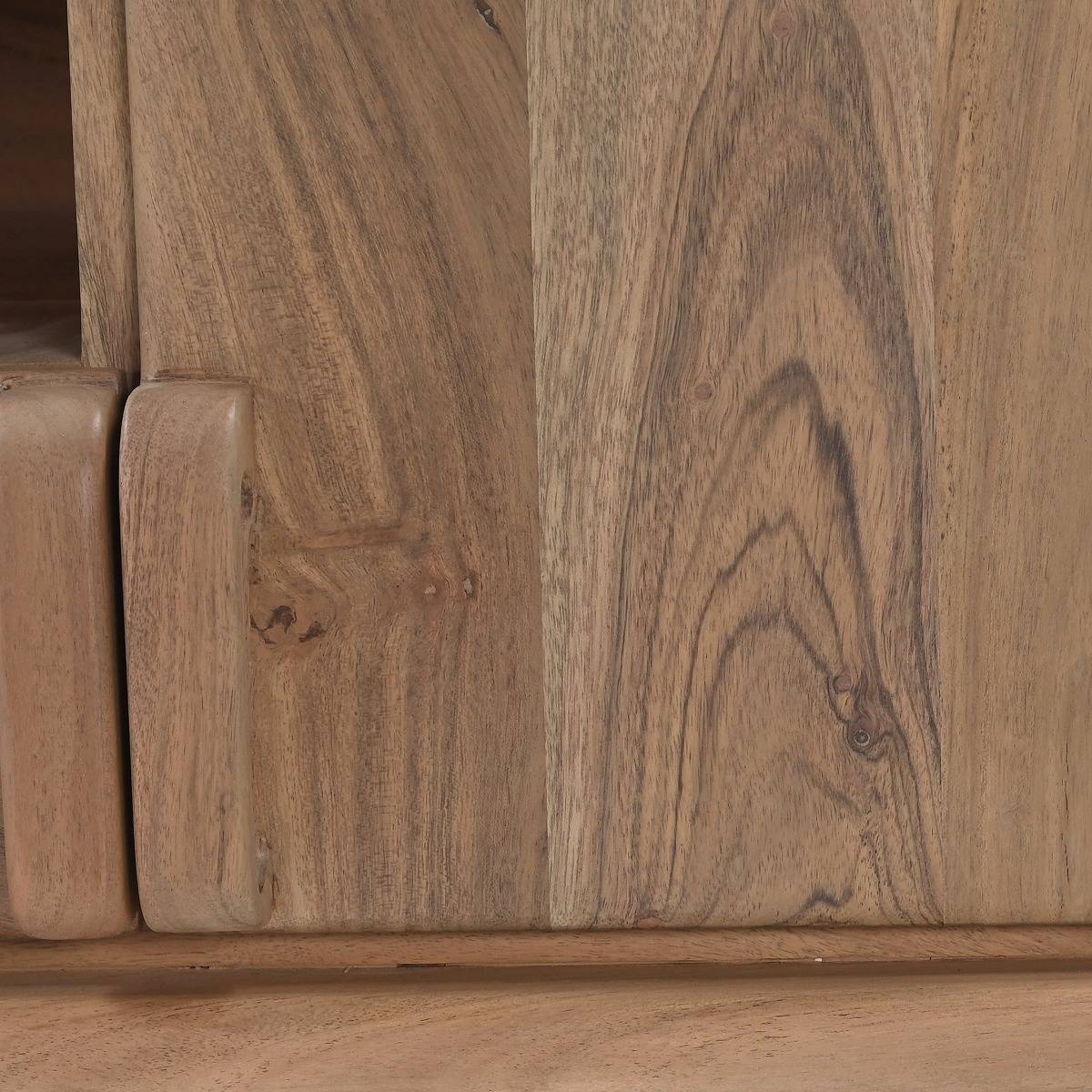 Meuble TV en bois d'acacia 190cm Vinnie
