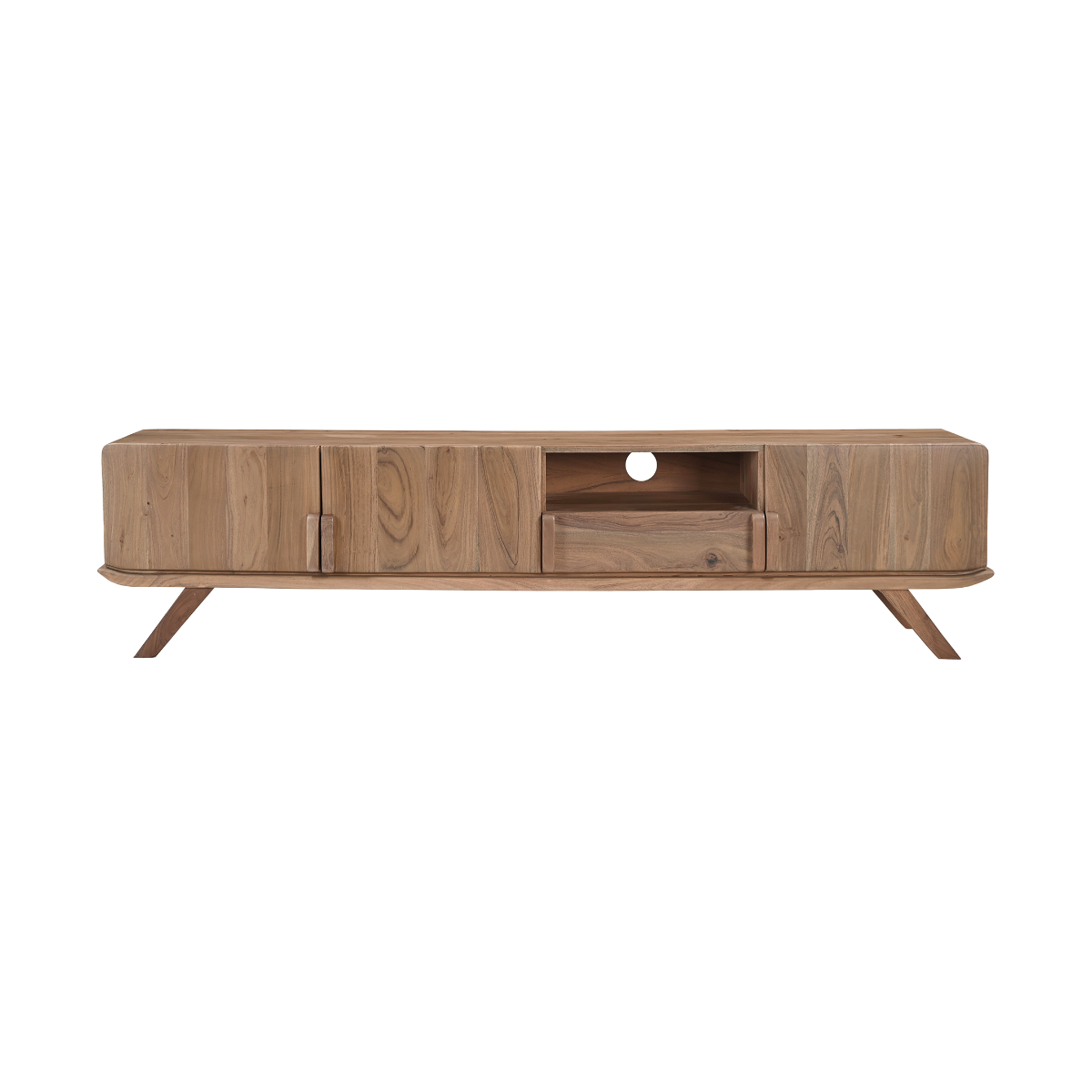 Meuble TV en bois d'acacia 190cm Vinnie