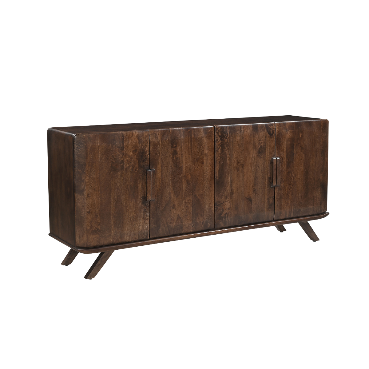 Buffet en bois de manguier foncé Nicolas