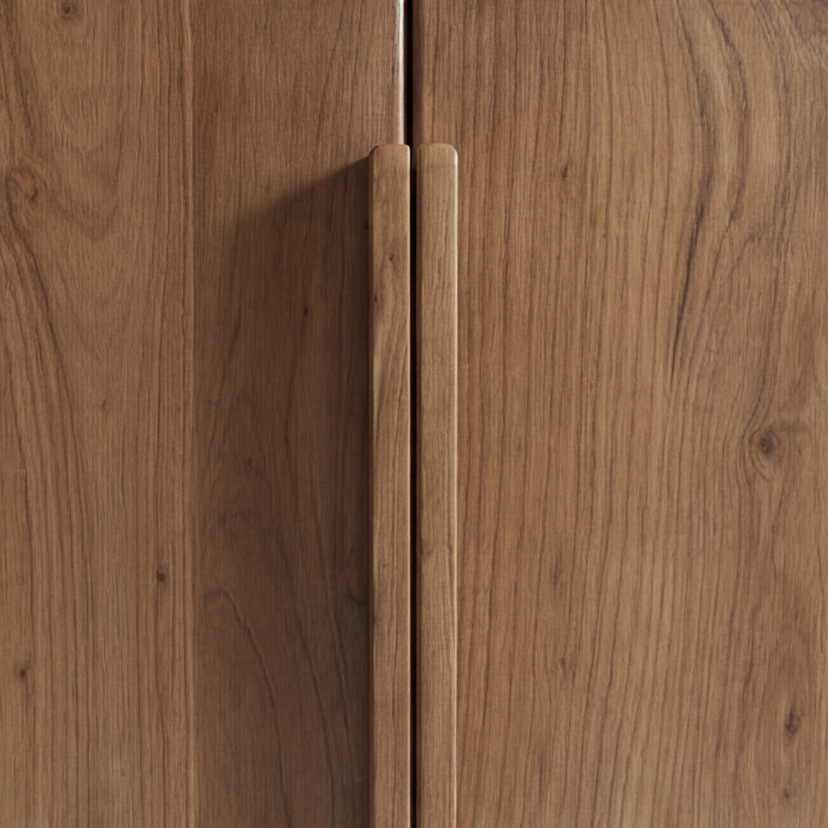 Meuble sous vasque 4 portes en bois d'acacia Vinnie