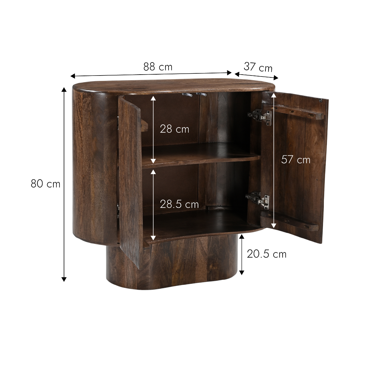 Buffet en bois de manguier Arthur