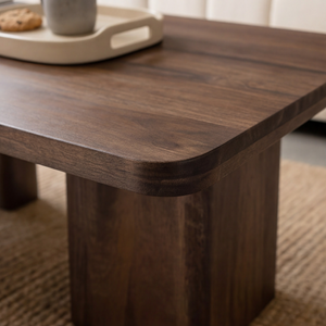 Table basse en bois de manguier Romane