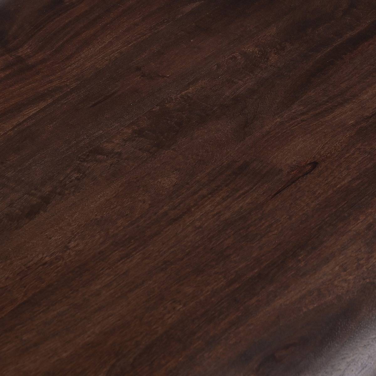 Table basse en bois de manguier foncé Alanah