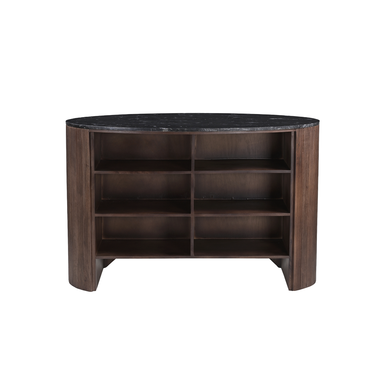 Meuble bar en bois de manguier et en marbre Néraly