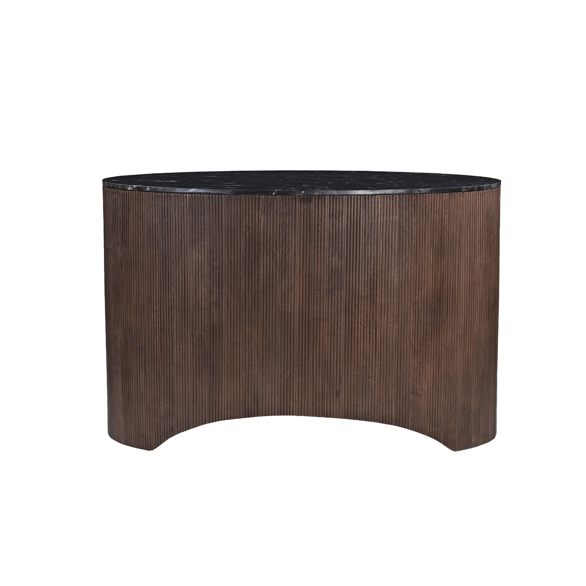 Meuble bar en bois de manguier et en marbre Néraly