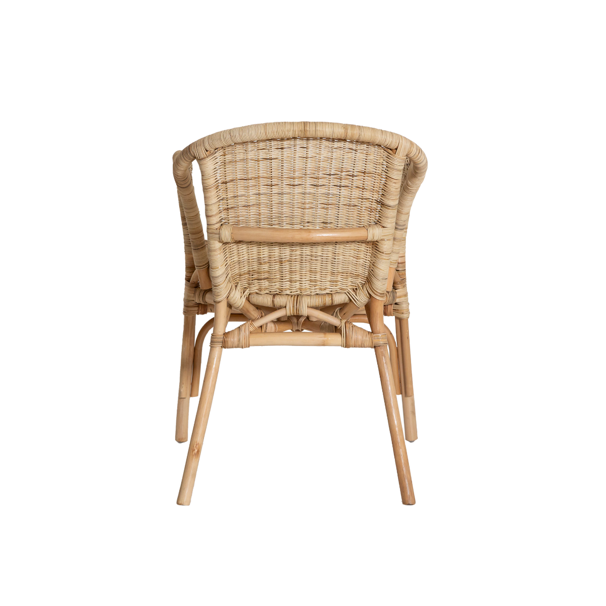 Fauteuil de jardin en rotin Nohan