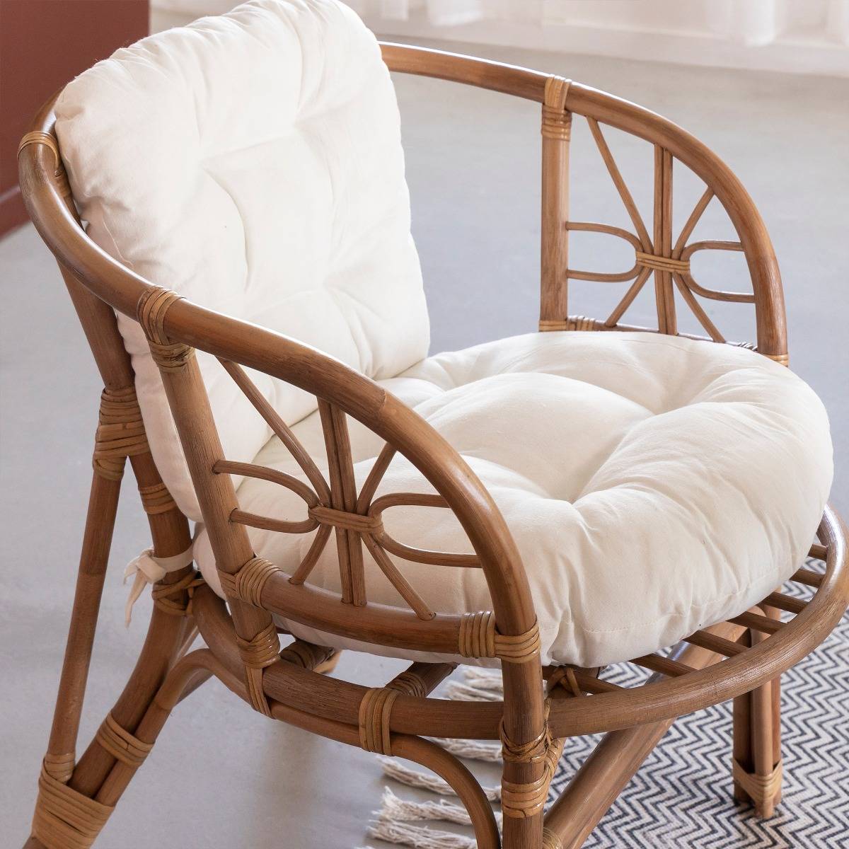 Salon en rotin 4 places Rattan