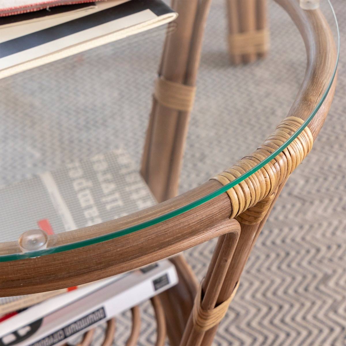 Salon en rotin 4 places Rattan