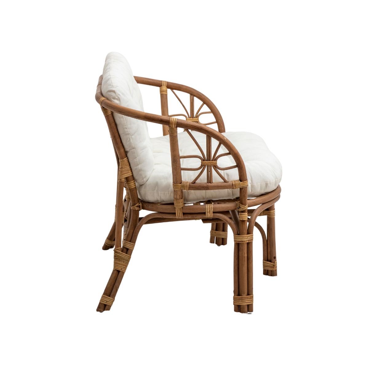Salon en rotin 4 places Rattan