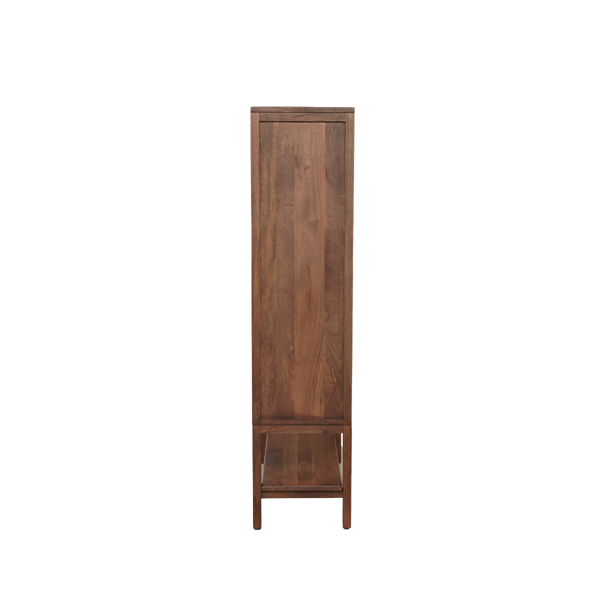 Vitrine 4 portes en bois de manguier Gustave