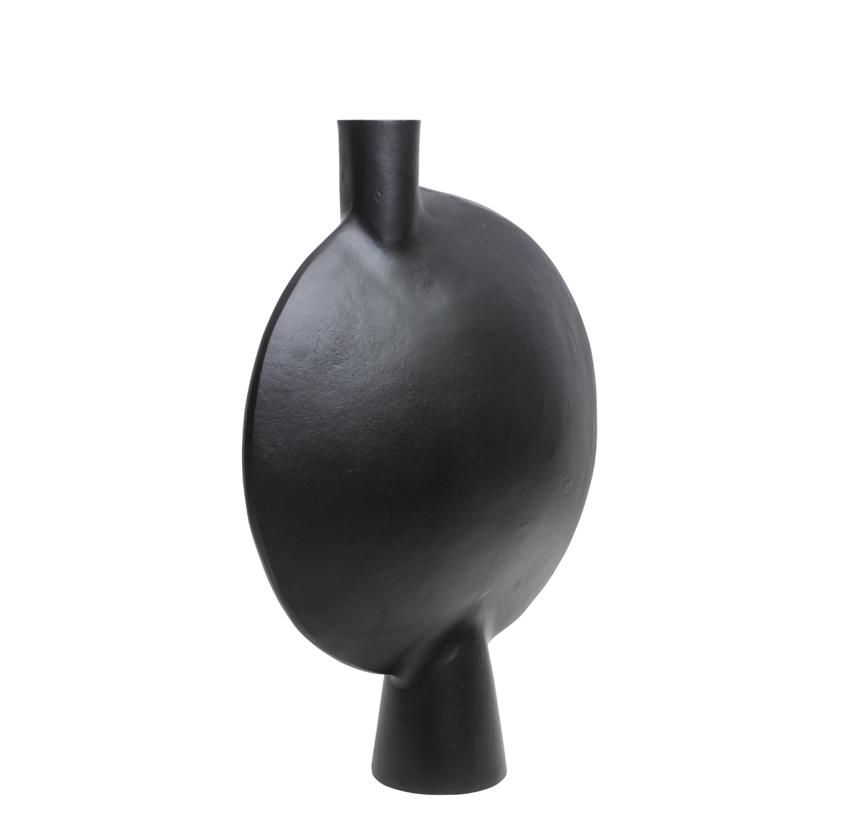 Petit vase noir Hortensia