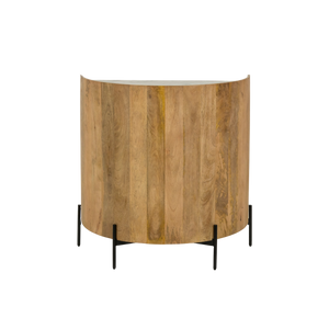Meuble bar en bois de manguier et marbre Adler