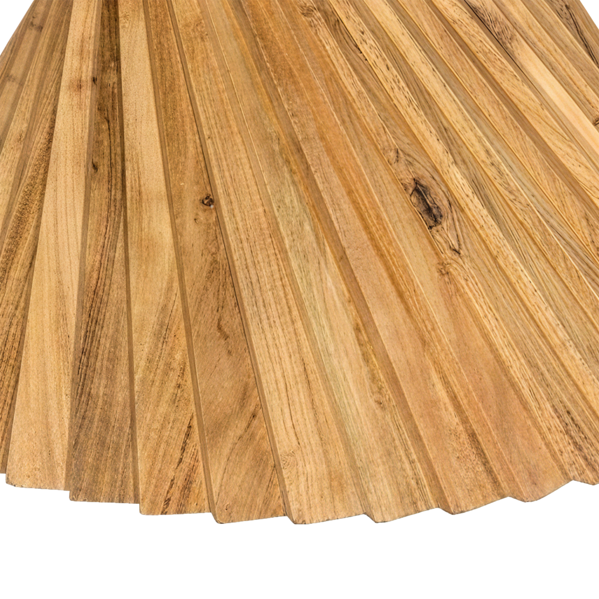 Table à manger ronde en bois d'acacia Orane
