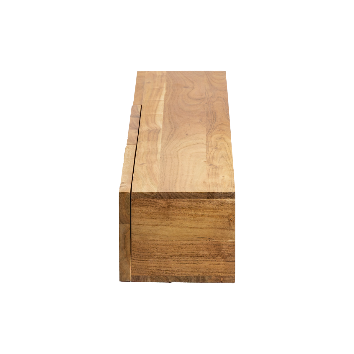 Etagère murale asymétrique en bois d'acacia Orane