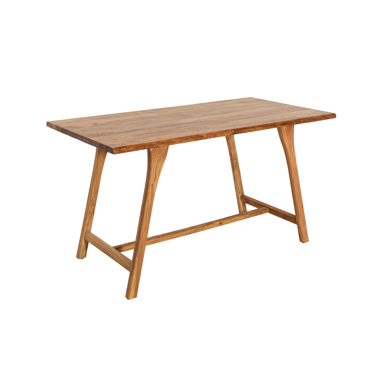 Table haute en bois d'acacia Orane