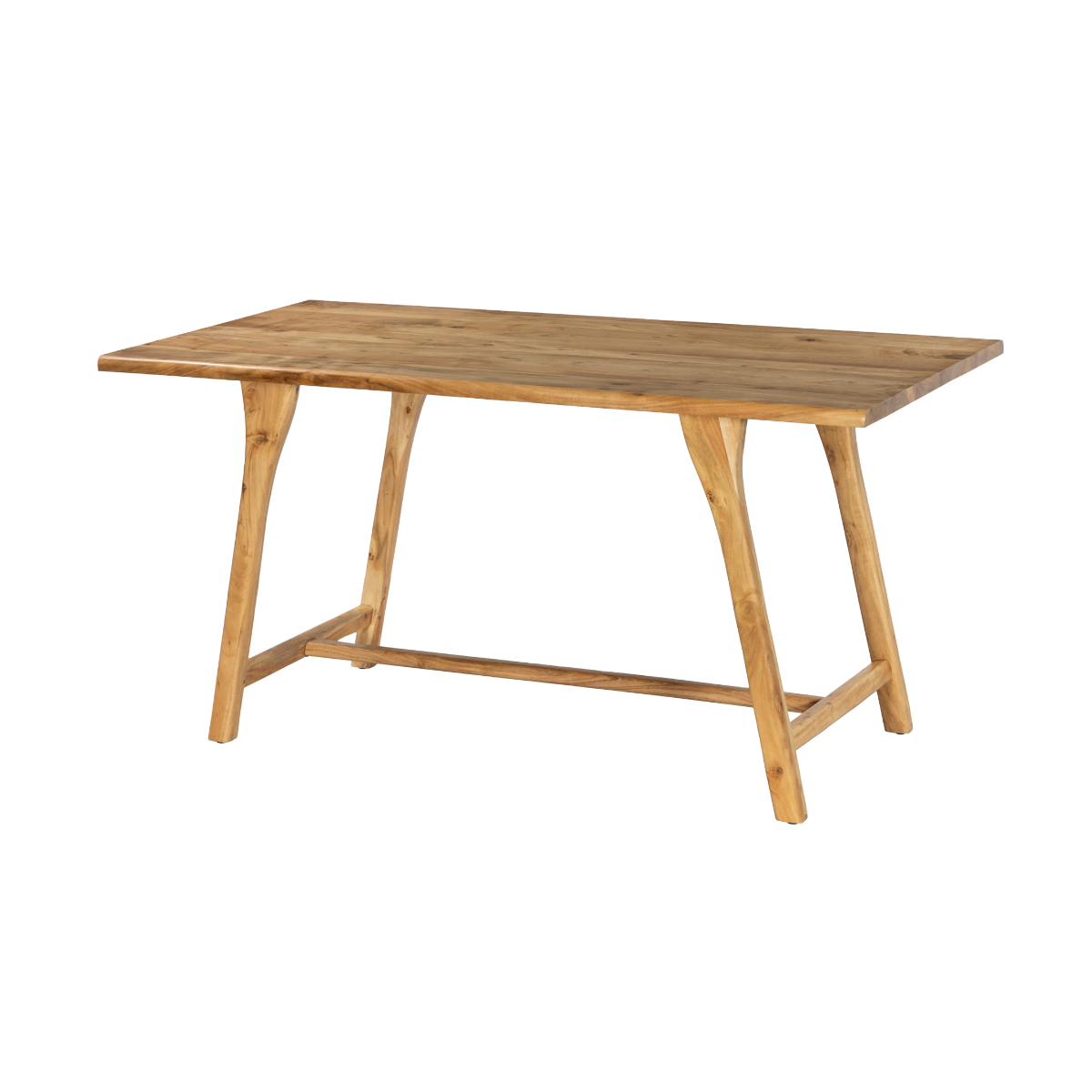 Table haute en bois d'acacia Orane