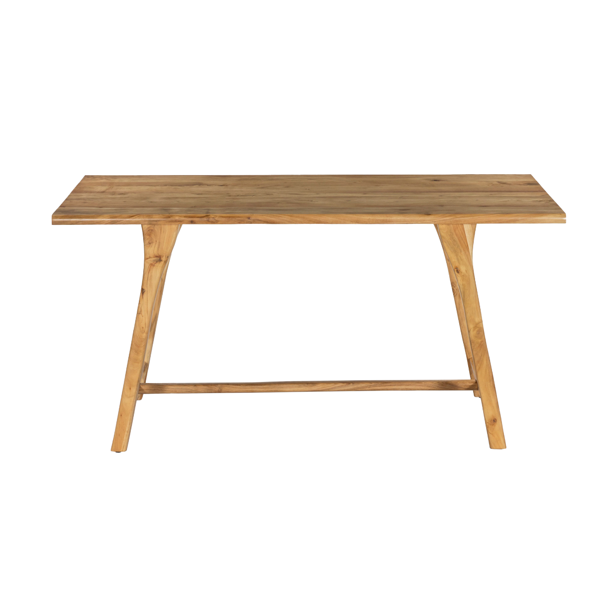 Table haute en bois d'acacia Orane