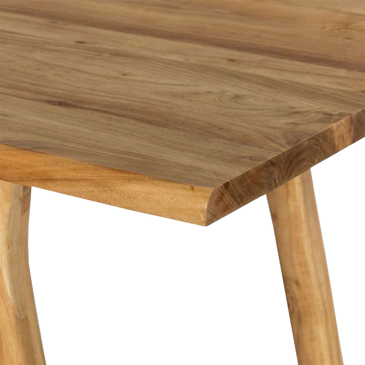 Table haute en bois d'acacia Orane