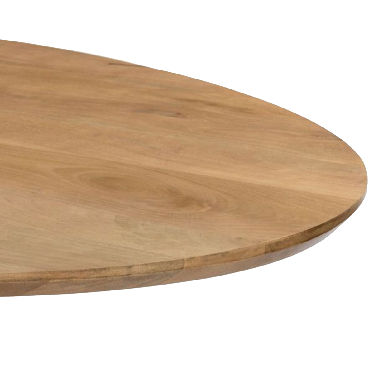 Table à manger ovale en bois de manguier Maloé