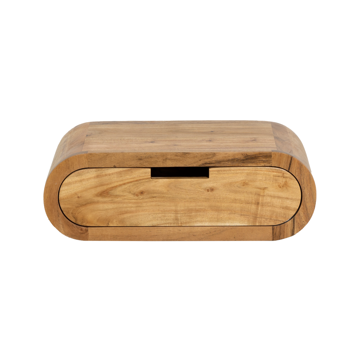 Etagère murale arrondie en bois d'acacia Orane