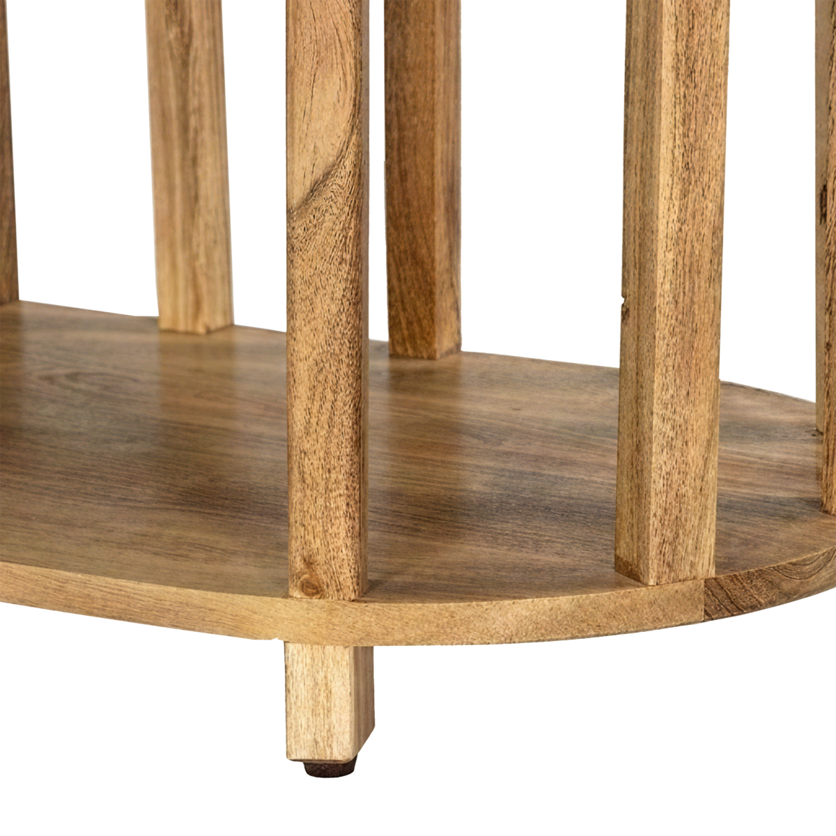 Banc en bois d'acacia et tissu Orane