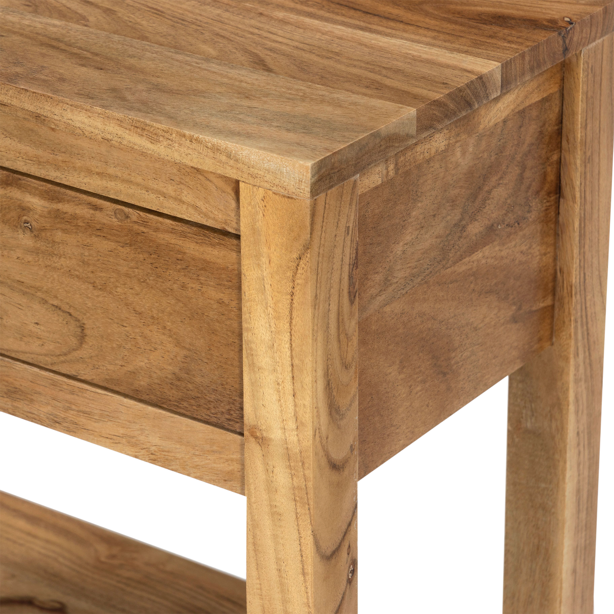 Console avec tiroir en bois d'acacia Orane