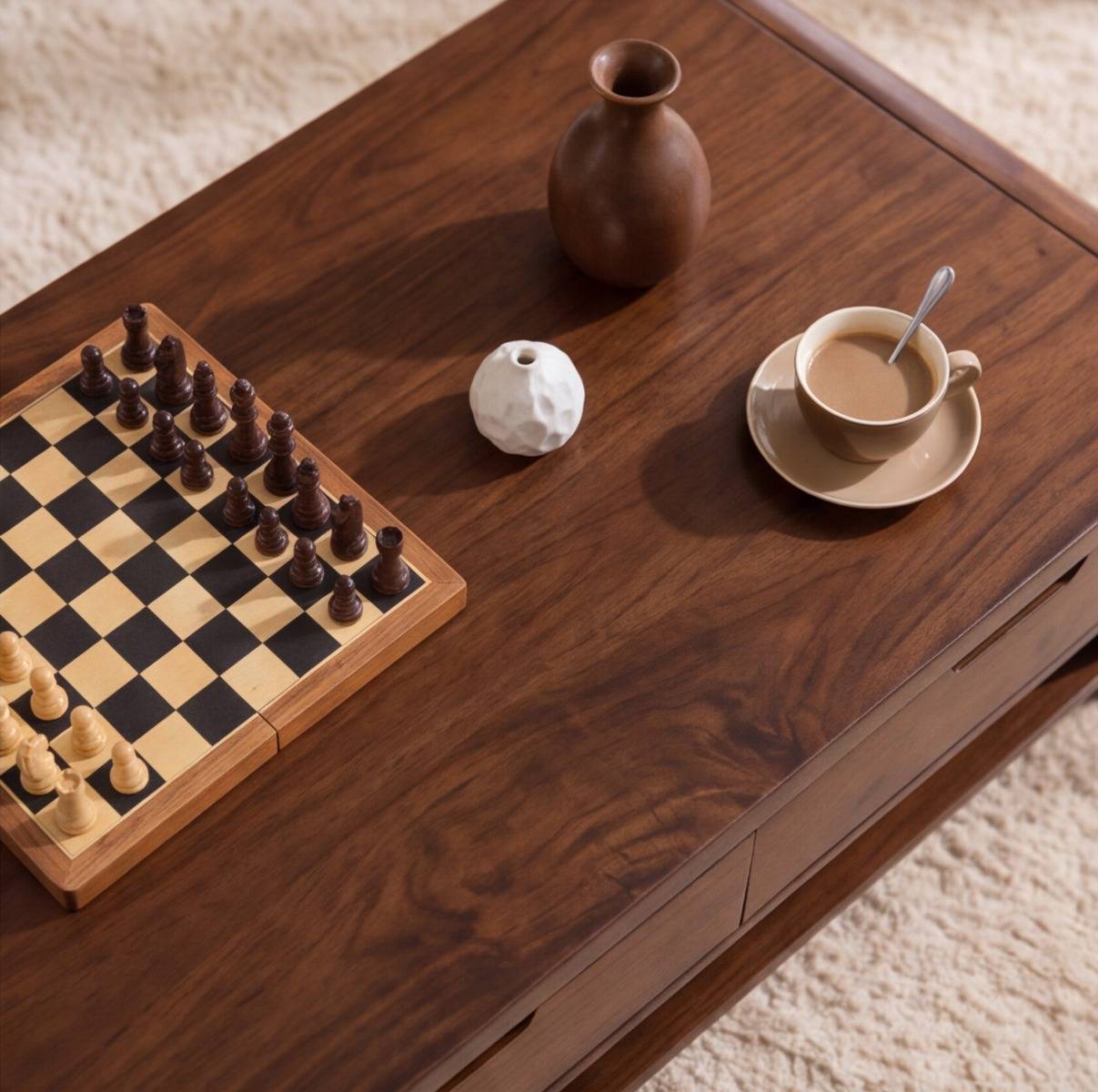 Table basse en bois de manguier Noriel