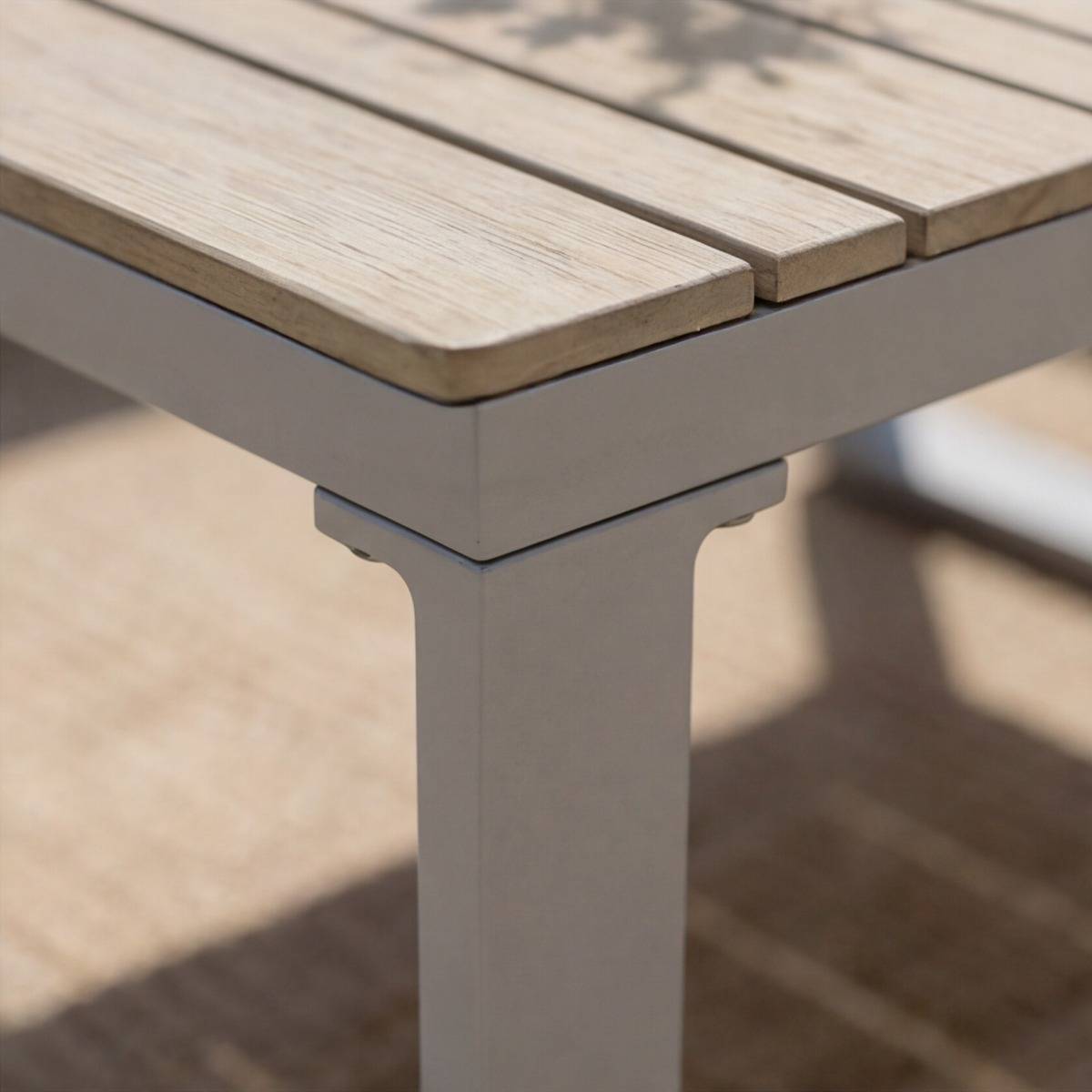 Salon de jardin en angle 4 places Persé