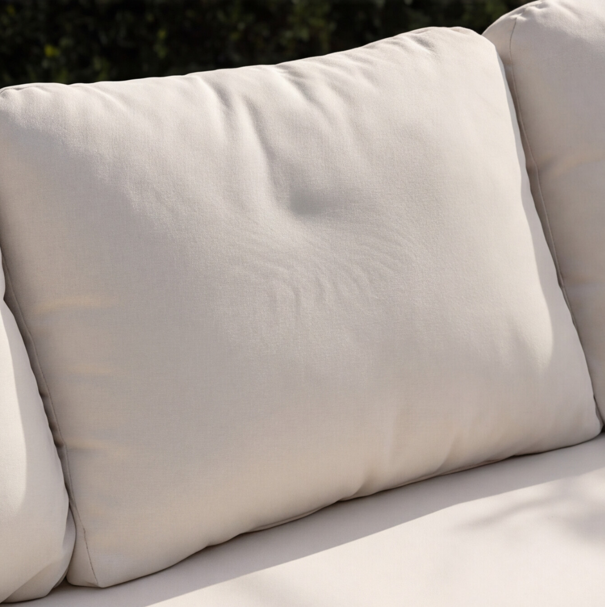 Salon de jardin à cordes 5 places gris clair Sayen