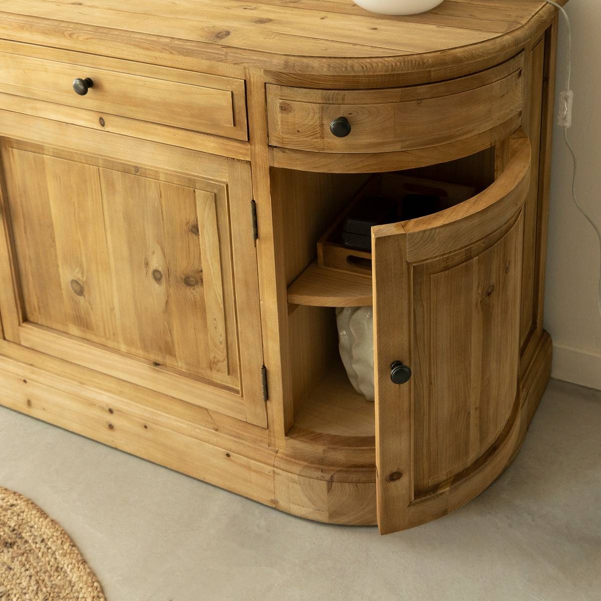 Buffet en bois recyclé 180 cm Garance