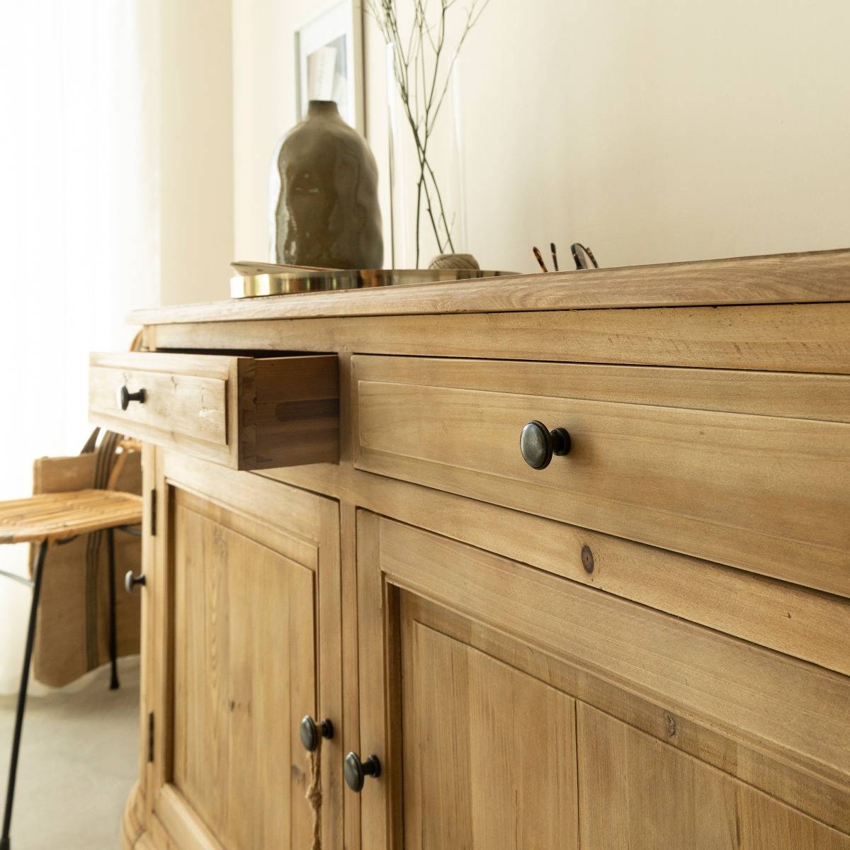 Buffet en bois recyclé 180 cm Garance