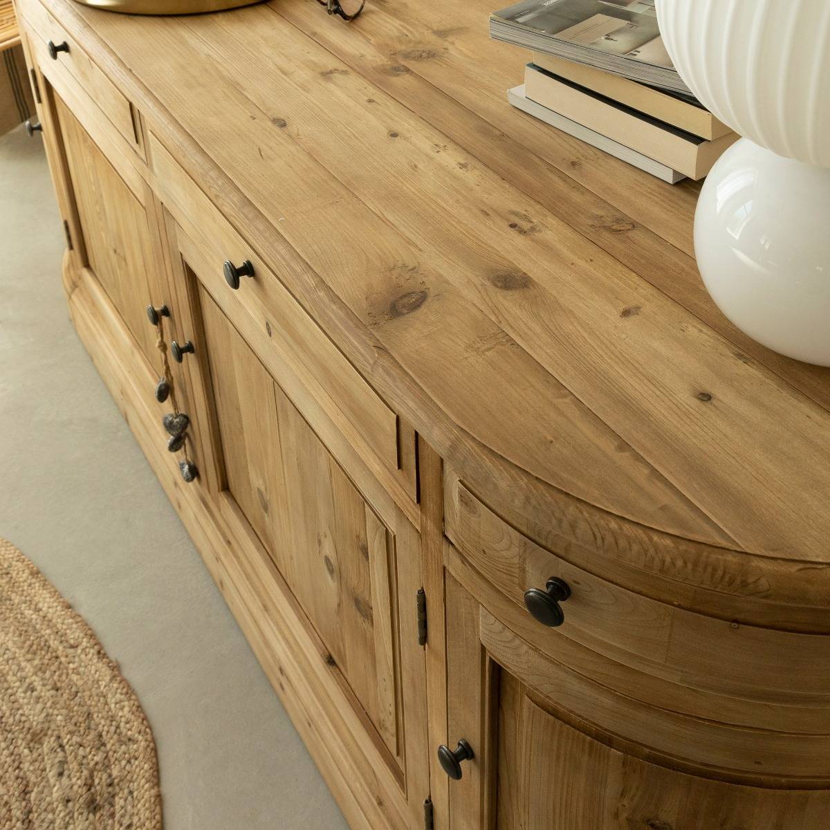 Buffet en bois recyclé 180 cm Garance