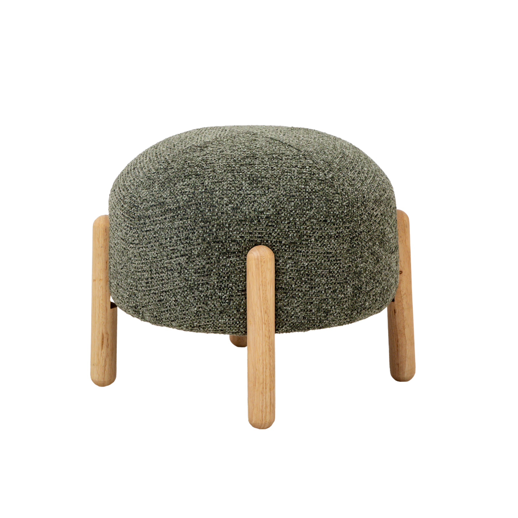 Tabouret en tissu bouclette Nério