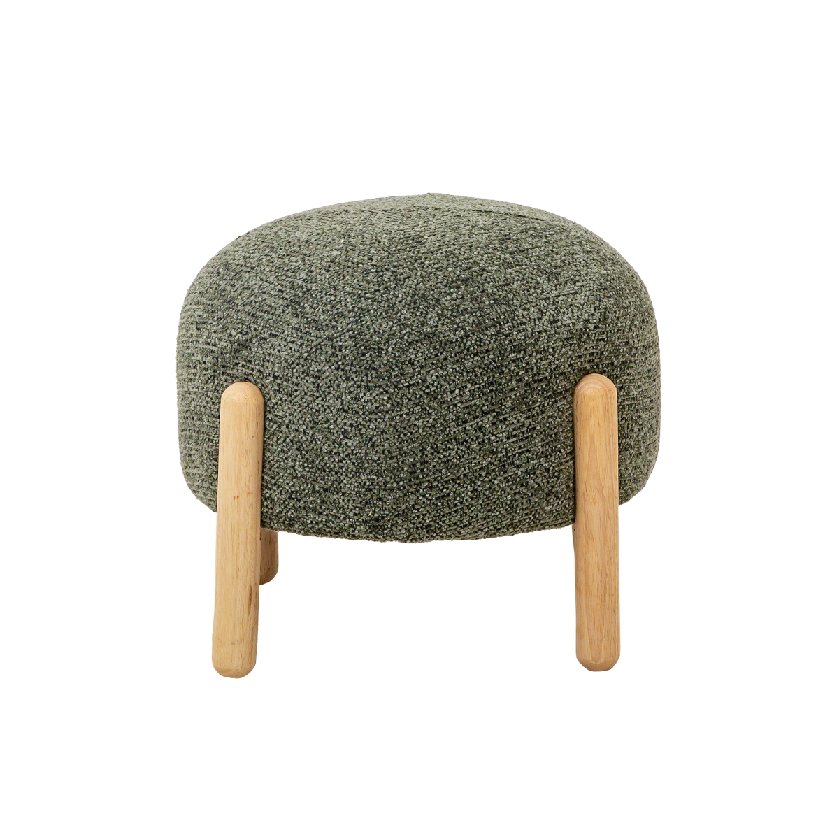 Tabouret en tissu bouclette Nério