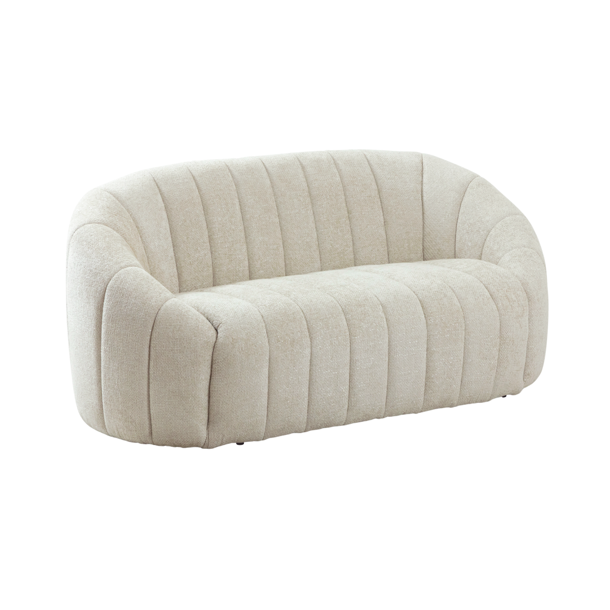 Canapé en tissu écru Axel