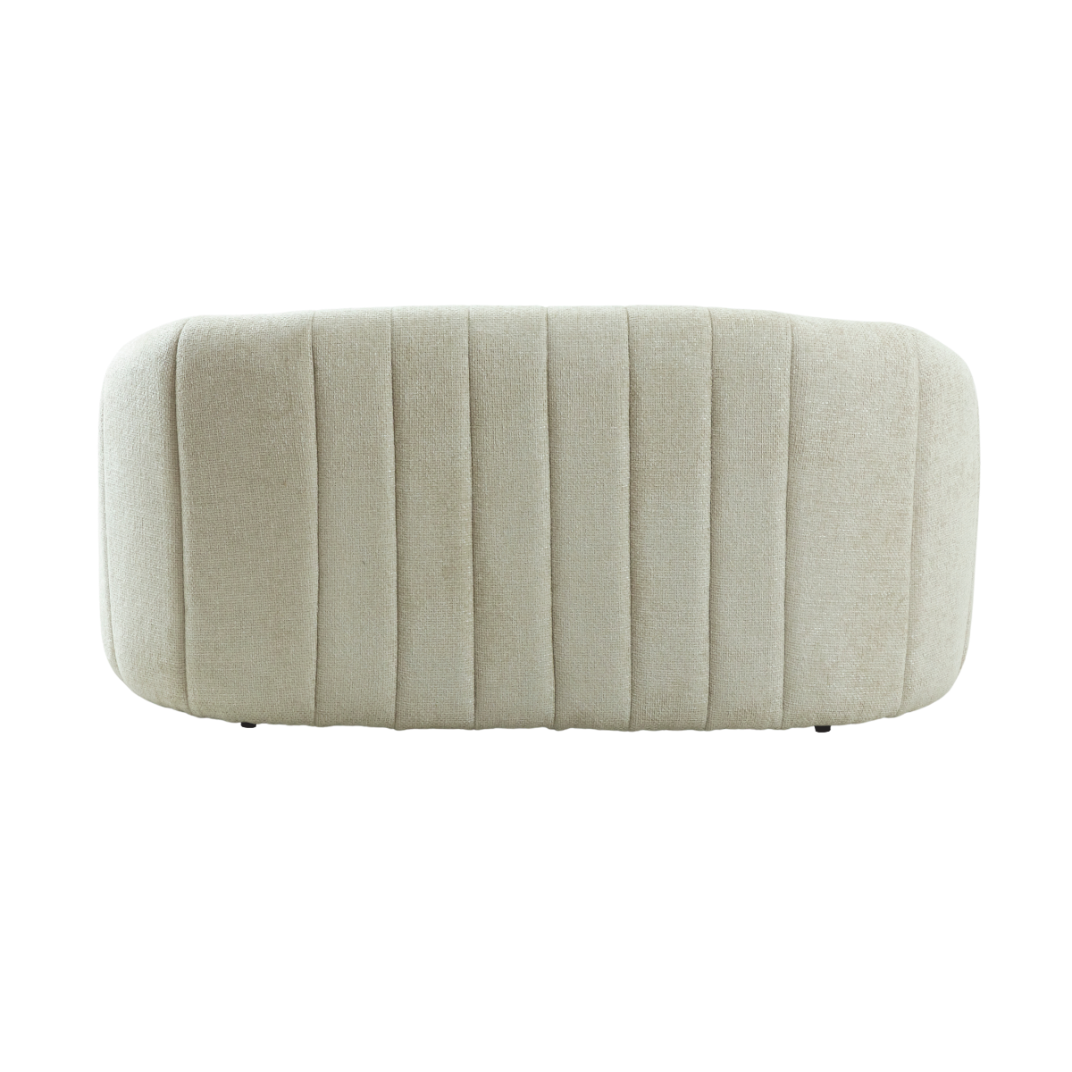 Canapé en tissu écru Théa