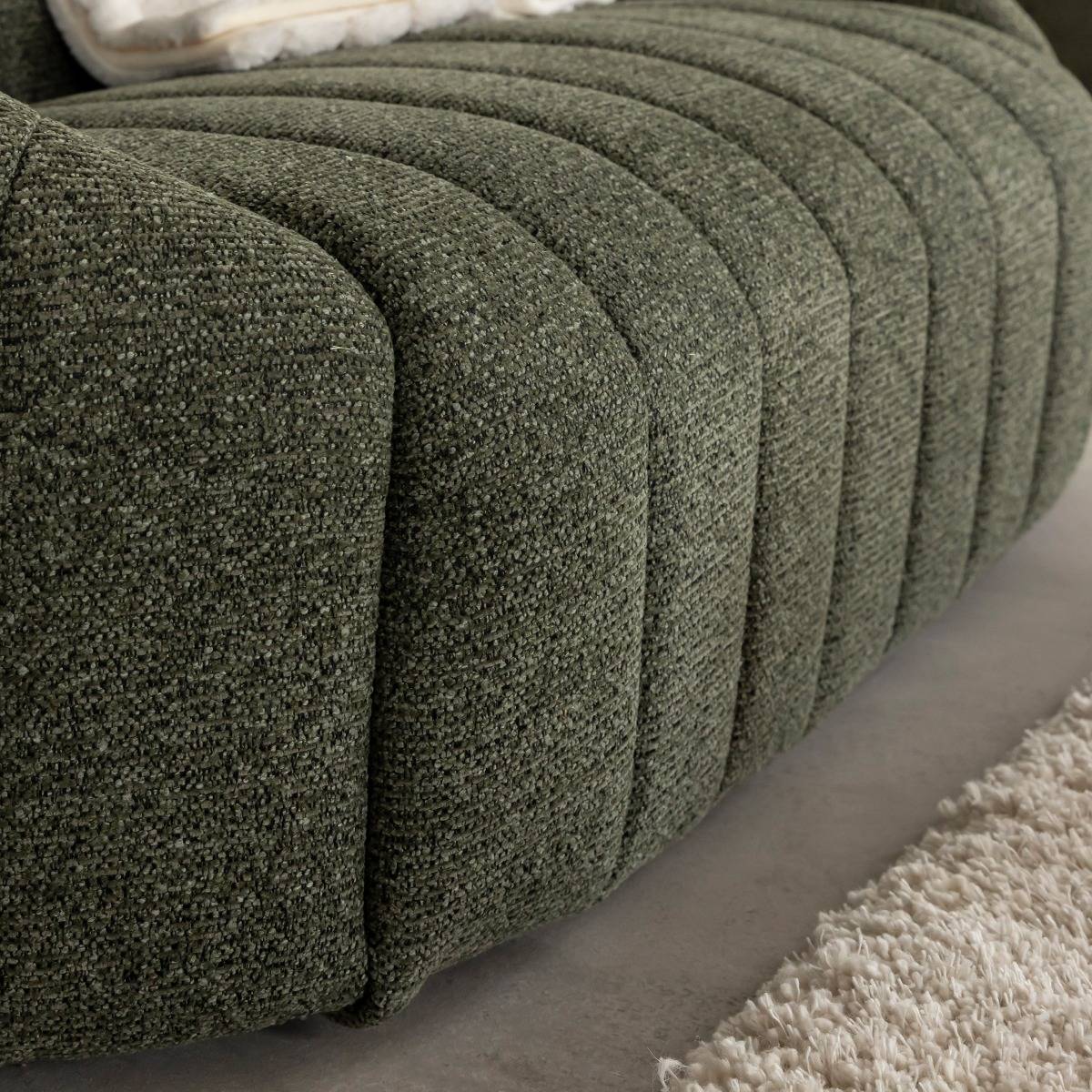 Canapé en tissu vert Axel