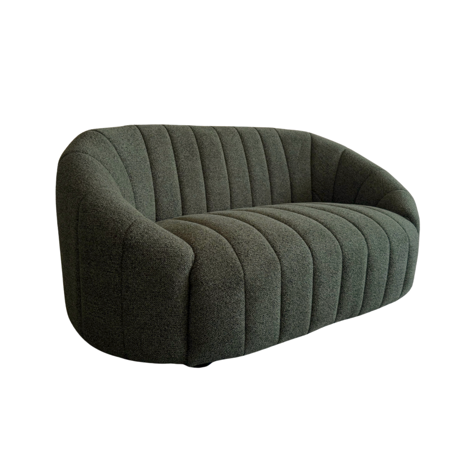 Canapé en tissu vert Axel