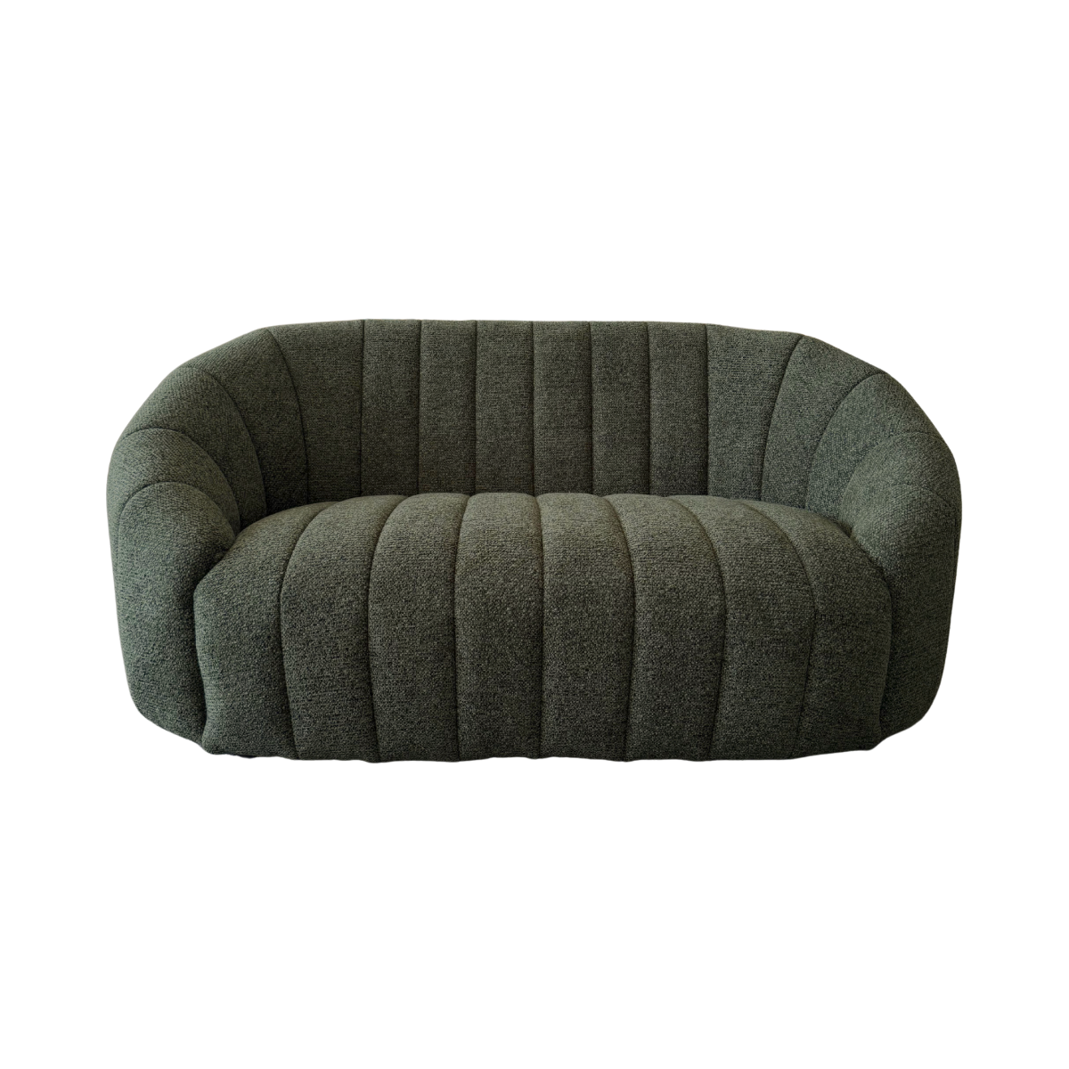 Canapé en tissu vert Axel