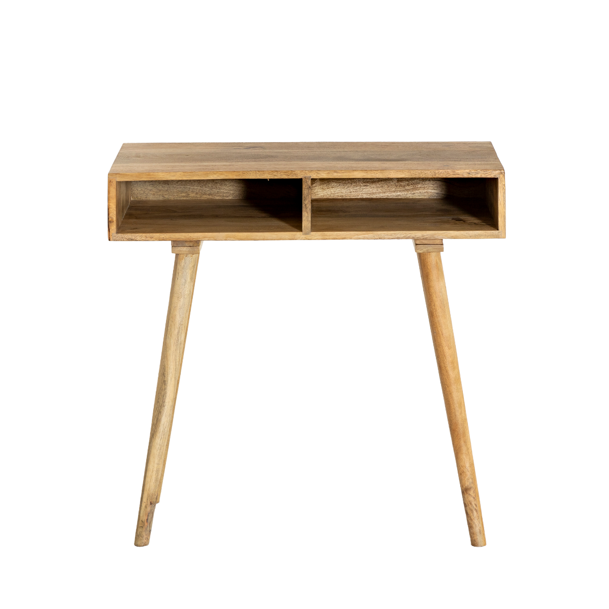 Console avec rangement en bois de manguier Maëva