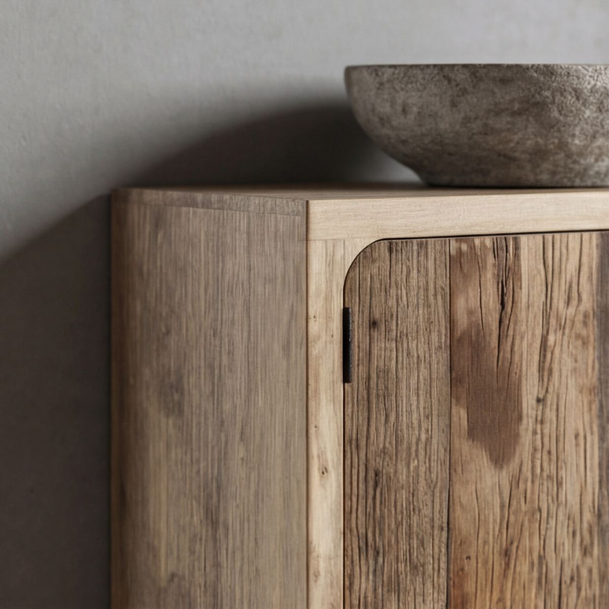 Buffet en bois de manguier et en bois recyclé Barry