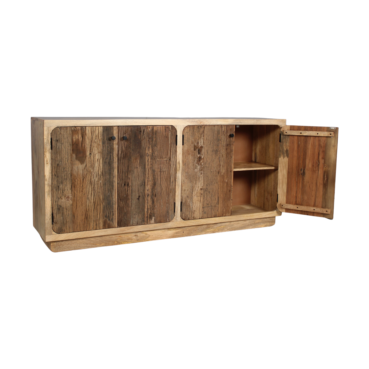 Buffet en bois de manguier et en bois recyclé Barry