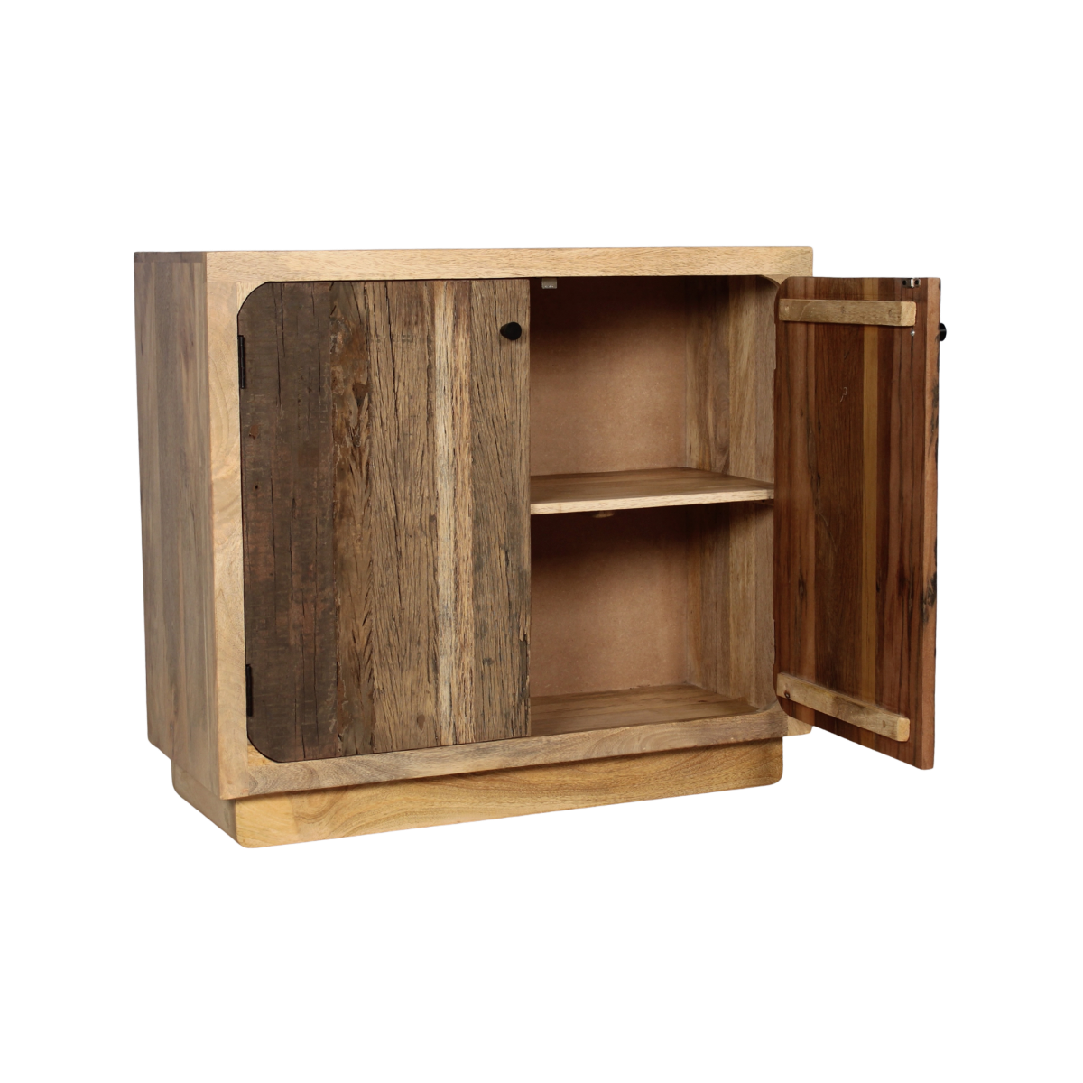 Petit buffet en bois de manguier et bois recyclé Barry